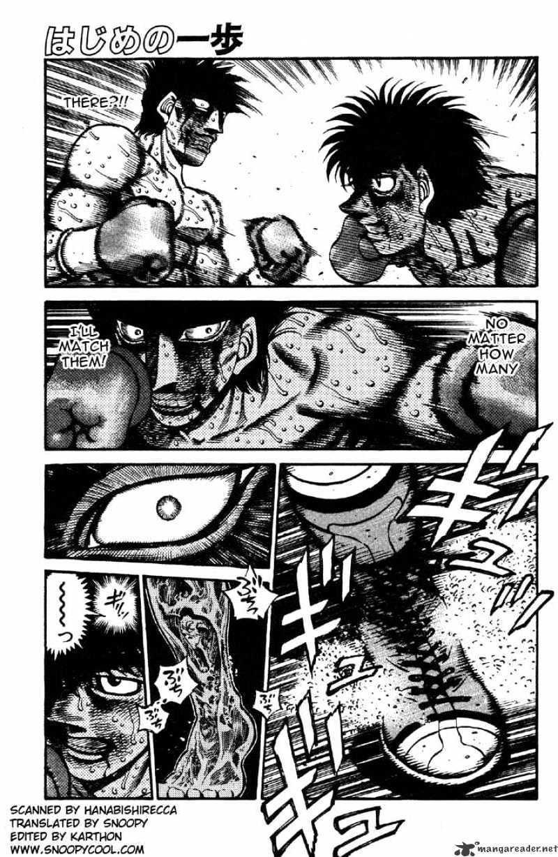 Hajime no Ippo: Fighting Spirit, Chapter 501 image 01